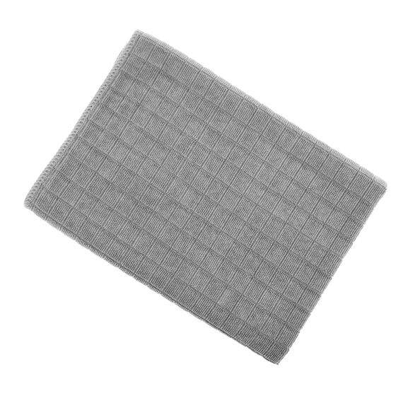Gryeer 8er-Set Microfaser Geschirrtücher, weiche, super saugfähige und fussel freie Küchentücher, 45 x 65 cm (Grau)