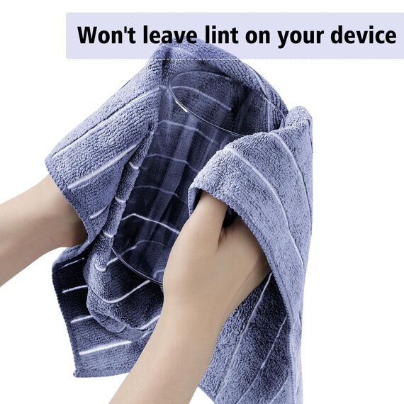 Solvant 8er Set Geschirrtücher Microfaser in 65 x 45 cm,super saugstarke und robuste Küchentücher,Premium küchenhandtücher,trockentücher küche