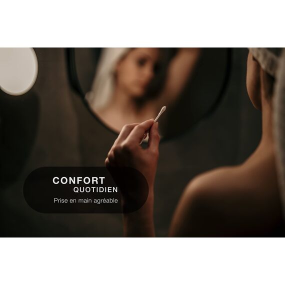 500 Wattestäbchen – stärkere Bambusstäbchen, weicher Wattekopf – biologisch abbaubar – Briefkastengröße