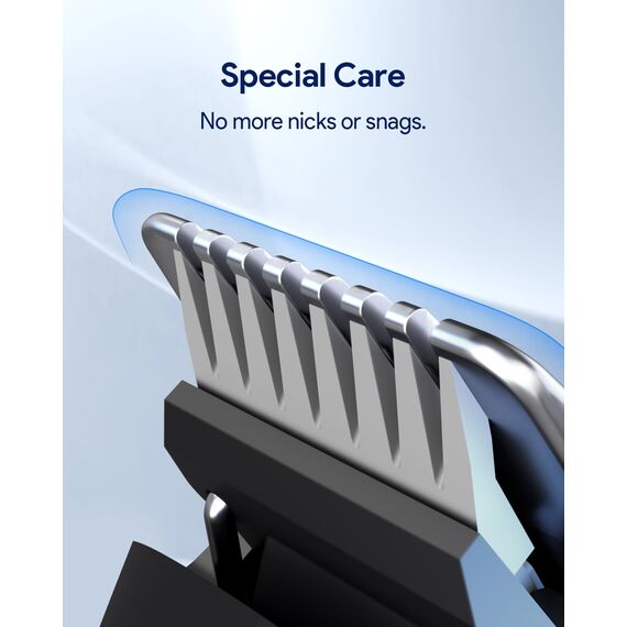 Precision Trimmer Ersatzklinge für OBlade QP2724, QP2834, QP2620/30, QP2520/30 und Pro Series - Edelstahl-Schneide für Barttrimmen, Randgestaltung & Rasieren, Einfach zu Reinigen