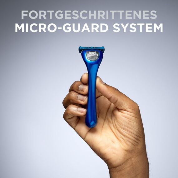 Wilkinson Sword Protector 3 Rasierklingen für Herren, 4 Klingen Rasierer, 4 Stück (1er Pack)