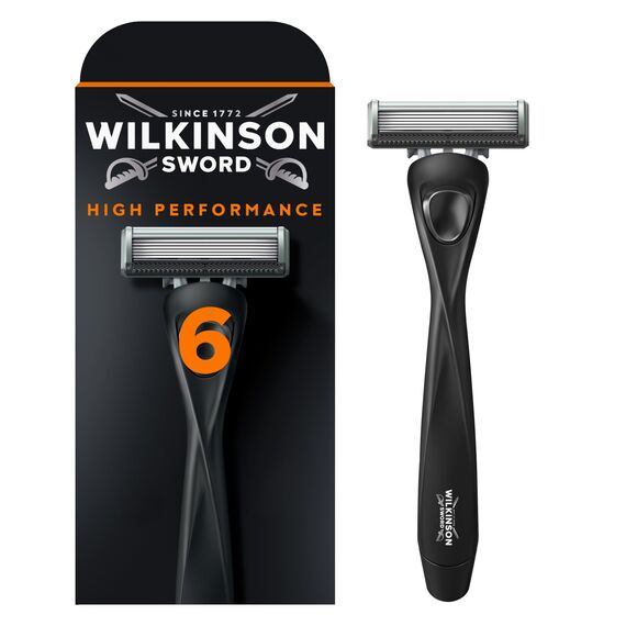 Wilkinson Sword - Wilkinson 6 Rasierer für Männer, 6 diamantbeschichtete Klingen, Rasierer + 1 Klinge