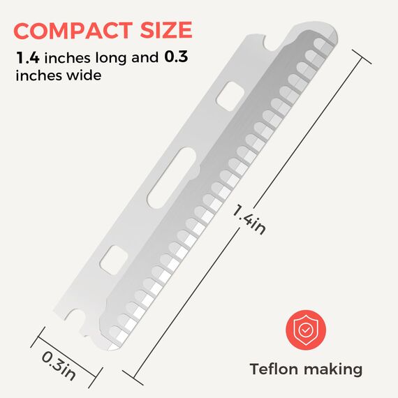 Augenbrauenrasierer, Gesichtsrasierer für Damen & Herren, Augenbrauentrimmer Shaper mit Präzisionsabdeckung, Gesichtsrasierer mit 10 Klingen (Klinge)