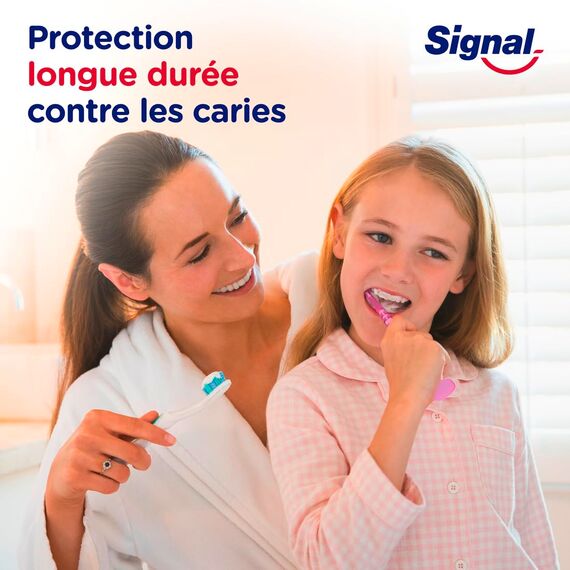 Signal Super Mario Zahnpasta für Kinder, mit fruchtigem Aroma, 0-6 Jahre, 75 ml