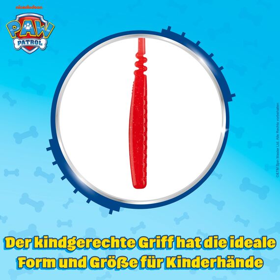 Dr.BEST Paw Patrol Zahnbürste, Weich (1 Stück), weiche Borsten und kindgerechter Griff
