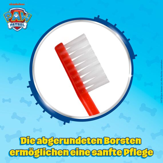 Dr.BEST Paw Patrol Zahnbürste, Weich (1 Stück), weiche Borsten und kindgerechter Griff