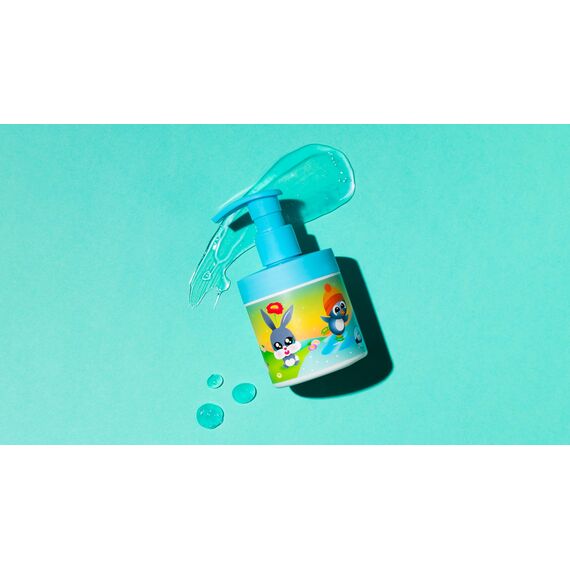 Jordan ® | Kinder-Zahnpastapumpe | Zahnpasta auf einem Pumpspender entspricht 3 normalen Tuben | Innovative und Bequeme Lösung für Kinder entwickelt | 0-5 Jahre | 1000ppm | Erdbeere | 150ml