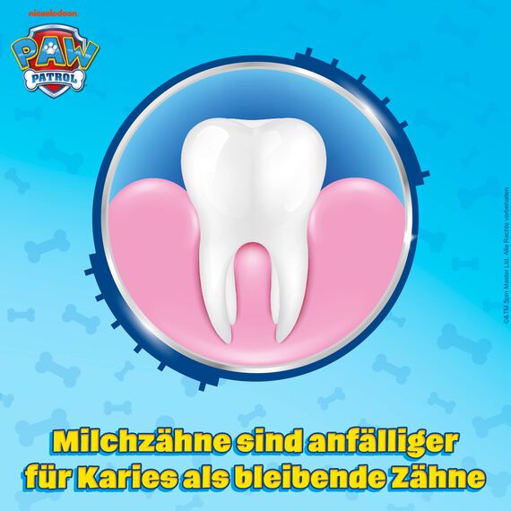 Dr.BEST Paw Patrol Zahnbürste, Weich (1 Stück), weiche Borsten und kindgerechter Griff