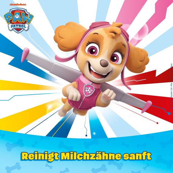 Dr.BEST Paw Patrol Zahnbürste, Weich (1 Stück), weiche Borsten und kindgerechter Griff