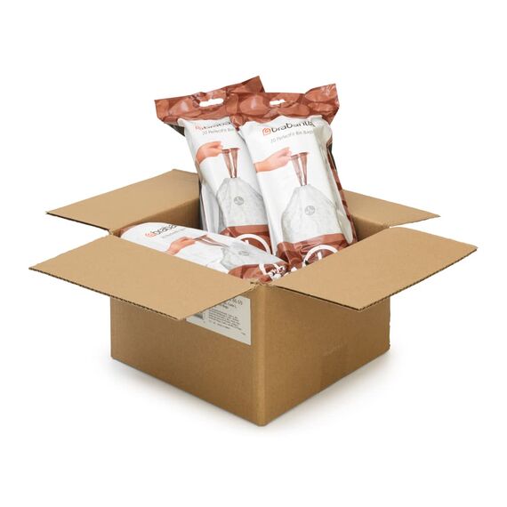 Brabantia Müllbeutel, Weiß, 120 Bags