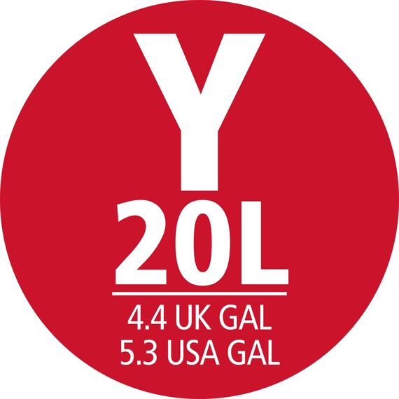 Brabantia Müllbeutel PerfectFit Spenderpackung (Code Y / 20L) Extra Starke müllsäcke Mit Zugband (40 Müllbeutel)