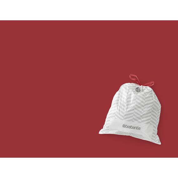 Brabantia 138362 Müllbeutel, Weiß, 120