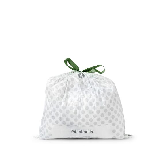 Brabantia Müllbeutel PerfectFit Spenderpackung (Code R - 36L) Extra Starke müllsäcke Mit Zugband (40 Müllbeutel)