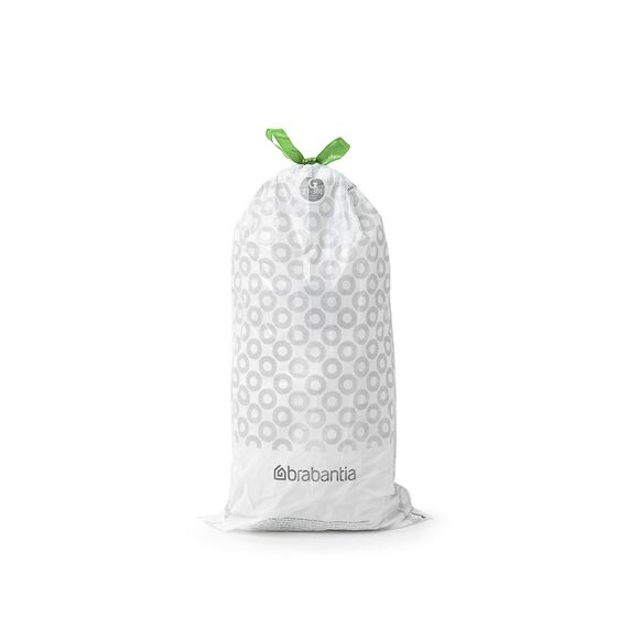 Brabantia Müllbeutel PerfectFit Multipack (Code G - 23L / 30L) Extra Starke Müllsäcke mit Zugband, 6 rollen (120 Müllbeutel)