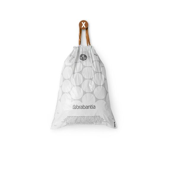 Brabantia Müllbeutel, Weiß, 200 Bags