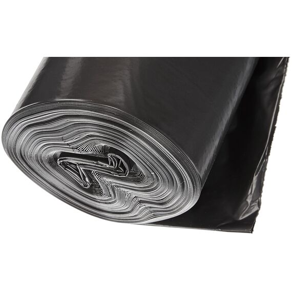 Office Products 22021252-05 Müllbeutel 240 L - 10 Stück Stark Reissfest LDPE| Müllsäcke Mülltüte Abfallsäcke Mülltüte für Den Hausmüll für das Büro| Farbe: Schwarz | Foliendicke: 30 μm