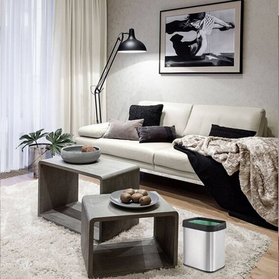 AURMOO Reißfest Müllbeutel 35L, Abbaubar Biomüllbeutel, Tropfsichere Mülltüten für Hausmüll, Reißfeste Müllsäcke für Mülleimer, 110 Stück, B55xH65cm, Grün