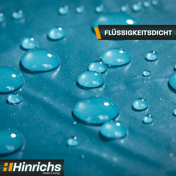 Hinrichs Müllsäcke 120L extra Stark - 26er Rolle - 70x110 cm - Extrem reißfeste Müllbeutel - Mülltüten aus Recycling LDPE - Blaue Säcke - Abfallsäcke für Haushalt, Garten & Baustelle