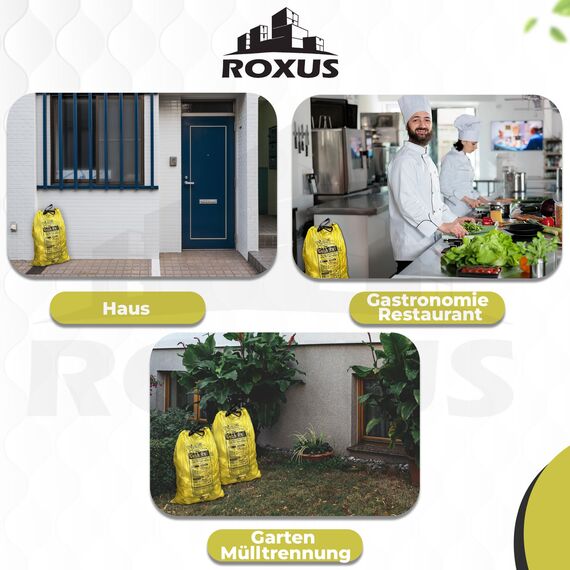 65 Stück Gelbe Müllsäcke Recycling 90L (65)