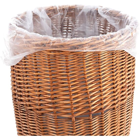 200 Stück Müllbeutel Premiumline: 25 Liter, 10er Pack, Größe: 53 x 54 cm - Besonders reißfest und wasserdicht - Mit Trage-Griff/Henkel