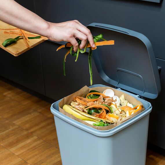 BIOGLÜCK® Biomüllbeutel 20L [100 Stück] Papiertüten für Biomüll – reißfest, nassfest & kompostierbar | Bio Müllbeutel aus Papier für Biomülleimer