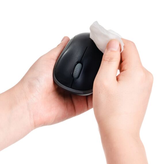 240 Stück Reinigungstücher Kleine Größe 6 cm x 6 cm - Greatril Alco Reinigung tücher mit Reisegröße für Hörgeräte/Unterwegs/Handy/iPad/Maus/Türgriff/Brille/Tablet/Computer/Laptop