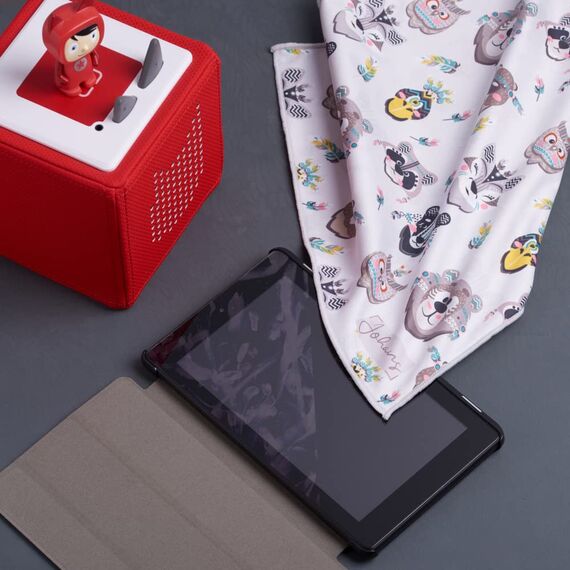 Johans® XXL Mikrofasertuch zur Reinigung von Smartphone, Tablet, Brille, Display, Kamera | Displaytuch, Brillenputztuch, Reinigungstuch | Optikerqualität in 30x30cm (Little Friends)