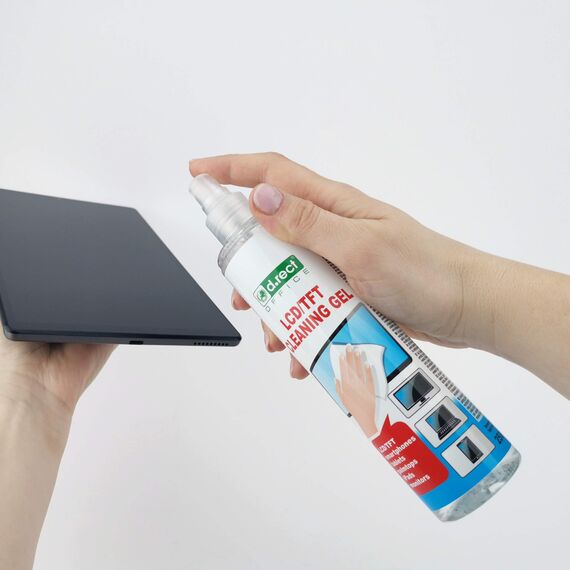 D.RECT Bildschirmreiniger Spray 250ml - Bildschirm, Reinigungsgel Displayreiniger Spray Für Laptop, Tablet, Smartphone, LCD/TFT, Led, Oled, Monitore - Display Reiniger - Screen Cleaner
