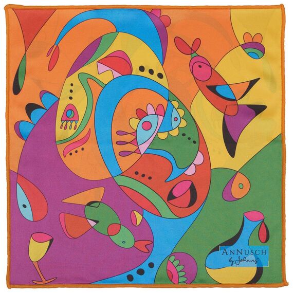 Johans® XXL Mikrofasertuch zur Reinigung von Smartphone, Tablet, Brille, Display, Kamera | Displaytuch, Brillenputztuch, Reinigungstuch | Optikerqualität in 30x30cm (ANNUSCH)