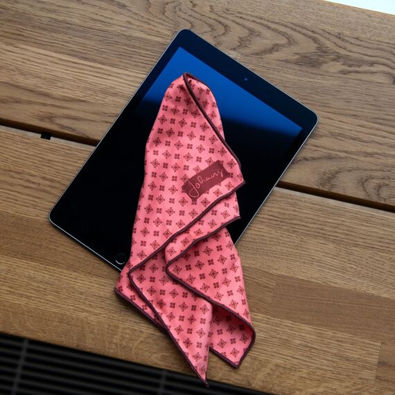Johans® XXL Mikrofasertuch | Optikerqualität 30x30cm zur Reinigung von Brille, Smartphone, Tablet, Kamera | Brillenputztuch, Displaytuch (Oriental)
