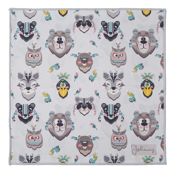 Johans® XXL Mikrofasertuch zur Reinigung von Smartphone, Tablet, Brille, Display, Kamera | Displaytuch, Brillenputztuch, Reinigungstuch | Optikerqualität in 30x30cm (Little Friends)