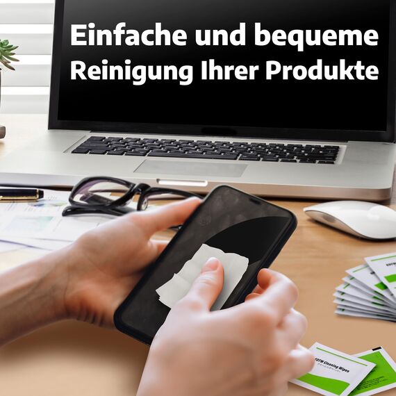 Bildschirm Reinigungstücher Einzeln Verpackt, EOTW Desin Fektion Reinigungstücher für Handy/Monitor/Laptop/iPad/LCD-Fernseher/Tablet PC/Tastatur/Maus, 400 Stück