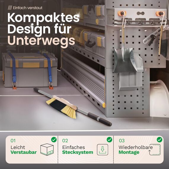 Novaliv 2er Set Zimmerbesen mit Stiel FEINE KUNSTBORSTEN Besen weiche Borsten dicht besetzt Schrankbesen Holzbesen mit Teleskopstiel Künstliche PP Borsten Besen für Laminat und Parkett Stubenbesen