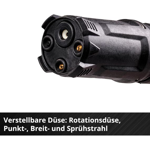 Einhell Akku-Druckreinigerpistole HYPRESSO 18/24-1 Power X-Change (18 V, 24 bar, Mobile Reinigung und Bewässerung, 240 L/h, inkl. Zubehör, ohne Akku & Ladegerät)