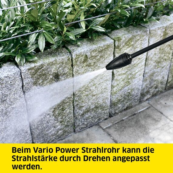 Kärcher Hochdruckreiniger K 2 Universal Edition, Druck: max. 110 bar, Fördermenge: 360 l/h, Flächenleistung: 20 m²/h, Wasserfilter, Gewicht: 3,8 kg, Hochdruckschlauch und -Pistole, Dreckfräser