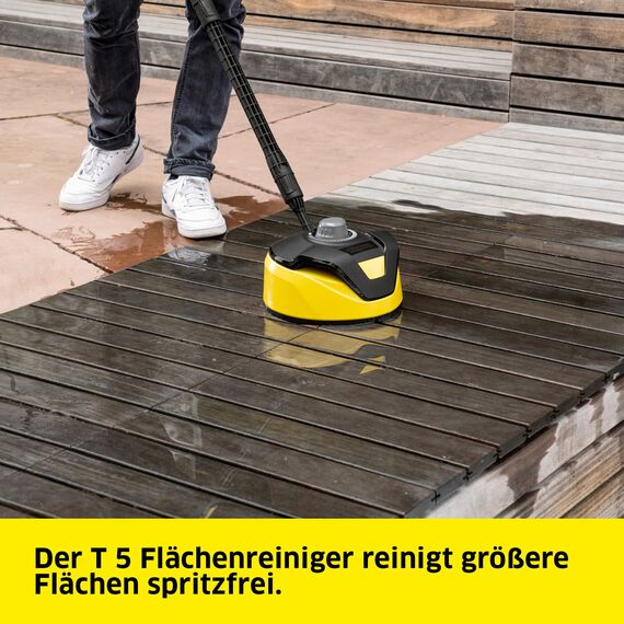 Kärcher Hochdruckreiniger K 4 FJ Home, Druck: max. 130 bar, Fördermenge: 420 l/h, Flächenleistung: 30 m²/h, Wasserfilter, Gewicht: 5,7 kg, HD-Pistole, Dreckfräser, VPS, Schaumdüse, Home Kit