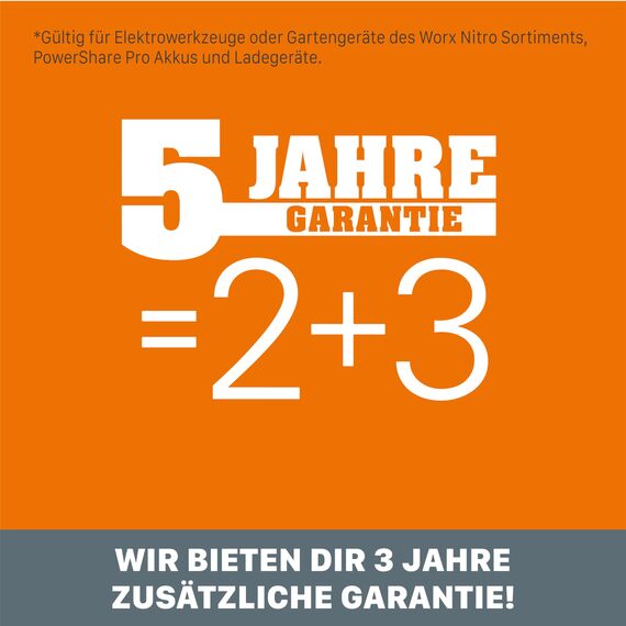 WORX WG633E Hydroshot Akku-Hochdruckreiniger 20V - 56 Bar Max. Druck - multifunktional zur Reinigung & Bewässerung - leistungsstarker bürstenloser Motor - 5-in-1 Druckdüse - inkl. 4Ah Akku & Ladegerät