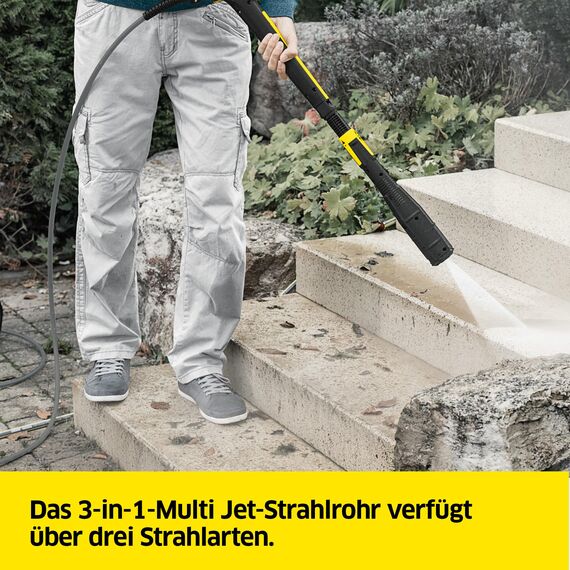 Kärcher Hochdruckreiniger K 7 Premium Smart Control Flex, Druck: max. 180 bar, Fördermenge: 600 l/h, Fläche: 60 m²/h, Wasserfilter, Gewicht: 17,9 kg, Flex-Hochdruckschlauch, Multi Jet-Strahlrohr