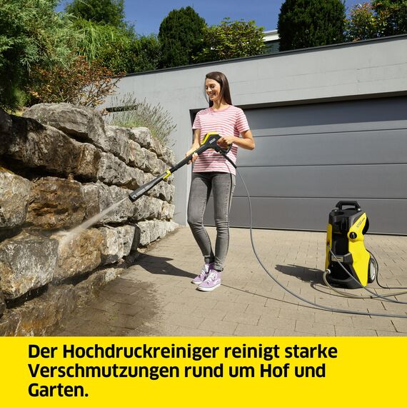 Kärcher Hochdruckreiniger K 7 Premium Smart Control Flex Home, Druck: max. 180 bar, Fördermenge: 600 l/h, Fläche: 60 m²/h, Wasserfilter, Gewicht: 17,9 kg, Flex-Hochdruckschlauch, Multi Jet-Strahlrohr