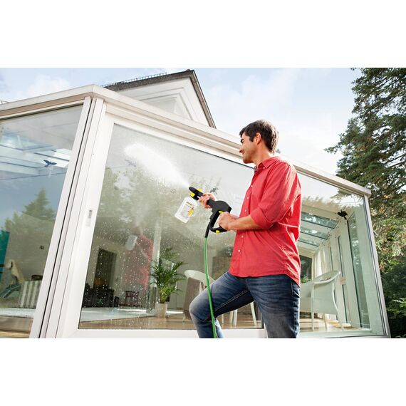 Kärcher Glass Finisher 3-in-1 RM 627, 1 l, Schutz vor Wiederverschmutzung, für Hochdruckreiniger, zur Reinigung großer Glasflächen, bis zu 30% Zeitersparnis