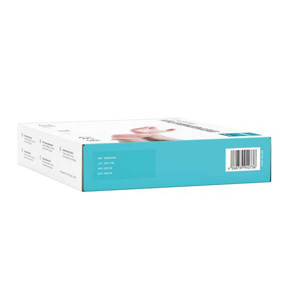 EUROPAPA® 200x Einweghandschuhe Nitrilhandschuhe puderfrei Untersuchungshandschuhe EN455 EN374 latexfrei Einmalhandschuhe Handschuhe in Gr. S, M, L & XL verfügbar (M, Pink)