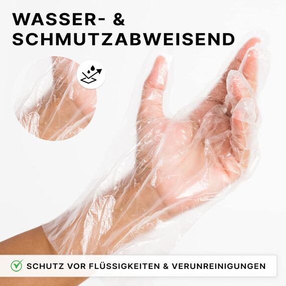 10000x ARNOMED® PE, Einmalhandschuhe Einweg, Plastik Einweghandschuhe für Damen & Herren, Plastikhandschuhe zum Haare färben, Dieselhandschuhe, Bäckerhandschuhe, Lebensmittelhandschuhe