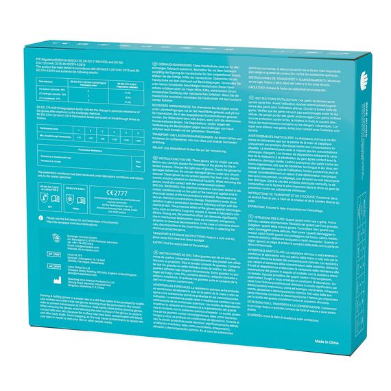 EUROPAPA® 200x Einweghandschuhe Nitrilhandschuhe puderfrei Untersuchungshandschuhe EN455 EN374 latexfrei Einmalhandschuhe Handschuhe in Gr. S, M, L & XL verfügbar (XL, Weiß)