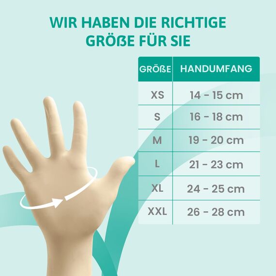 Ansell Microflex 63-864, Einmalhandschuhe mit Texturierten Fingerspitzen, Latexhandschuhe industriegeeignet, Lebensmittelhandschuhe zertifiziert, Arbeitshandschuhe, Einweghandschuhe, 100 Stück, Gr. L