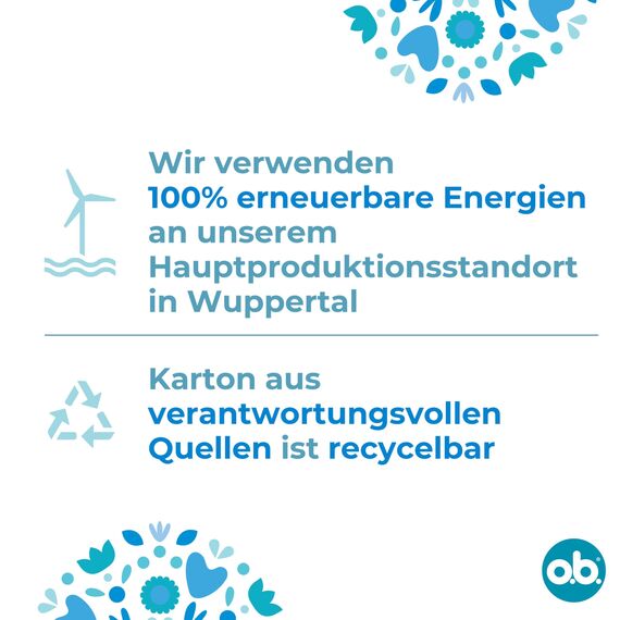 o.b. Tampon, ProComfort Normal, für mittlere bis stärkere Tage, von Öko-Test "sehr gut" bewertet**, ultimativer Komfort* und zuverlässiger Schutz, 64 Stück, "Verpackung kann abweichen"
