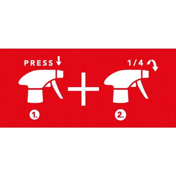 MELLERUD Kunststoff Oberflächen Reiniger | 1 x 0,5 l | Wirkungsvolles Spray gegen hartnäckige Verschmutzungen auf Allen Kunststoffoberflächen