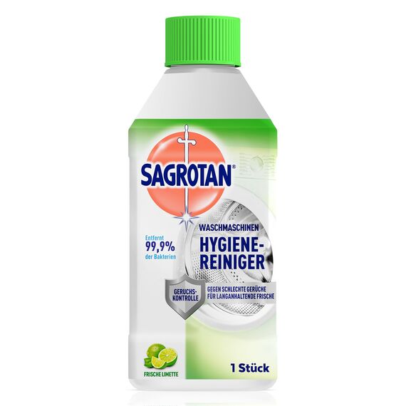 Sagrotan Waschmaschinen Hygiene-Reiniger – Maschinenreiniger für eine hygienische Waschmaschine – 1 x 250 ml