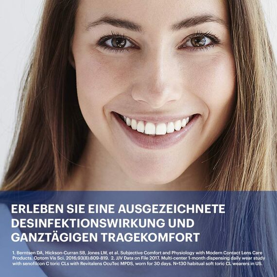 ACUVUE RevitaLens MPDS – Pflegemittel und Reiniger für weiche Kontaktlinsen mit antimikrobieller Wirkung – Wirkt mehr als 16 Stunden – Reisegröße – 1 x 100 ml Kombilösung