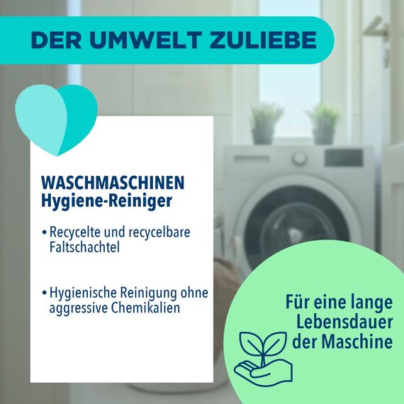 Dr. Beckmann Waschmaschinen Hygiene-Reiniger | Maschinenreiniger mit Aktivkohle | entfernt unangenehme Gerüche | 250 g