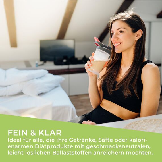 GreatVita Bio Akazienfaser Pulver 250 g – E414 Gummi Arabicum Typ 4918 | 90% Ballaststoffe, löslich & Geschmacksneutral | vegan, glutenfrei, ohne Gentechnik | Made in Germany - DE-ÖKO-037 | GreatVita